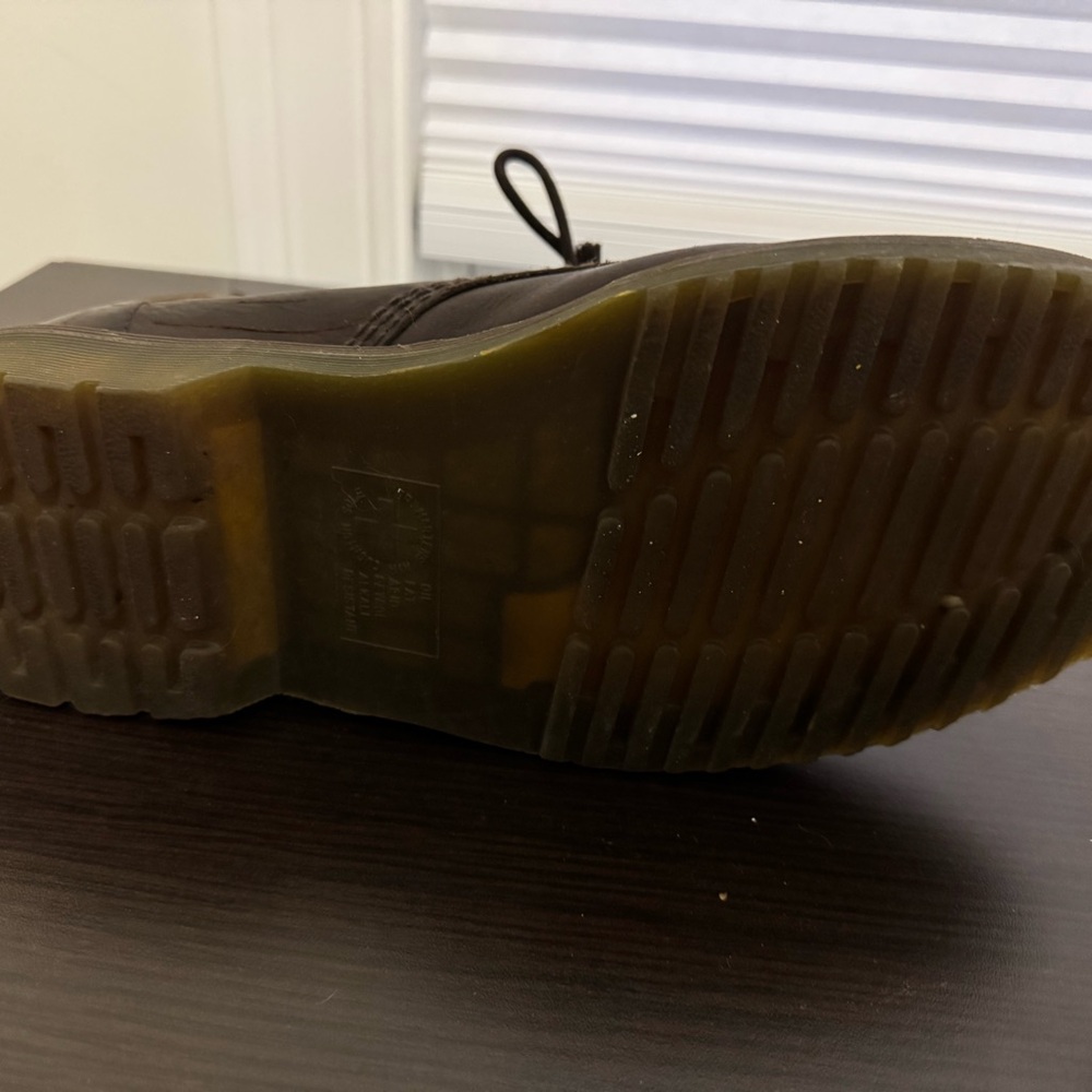 Dr. Martens 1460 Brown Leather Boots - Picture 8 of 9